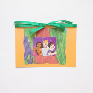 bajkowa kartka, kartka bez życzeń, kartka dla dziewczynki, księżniczki kartka, zaproszenie, podziękowanie