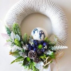 Wianek świąteczny Boże Narodzenie