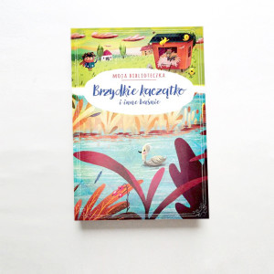 nowa książka brzydkie kaczątko i inne baśnie, książka z serii moja biblioteczka, bajki dla dziecka, książka z bajkami
