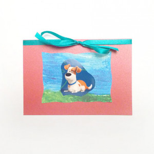 bajkowe kartki, pies kartka, śmieszne kartki bez życzeń, kartka z psem, zwierzęta kartki, kartka z pieskiem, kartki dla dzieci, kartka dla chłopca, kartka dla dziewczynki