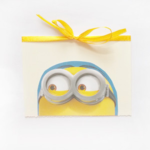 kartka dla dziecka, śmieszna kartka, kartka bez życzeń, kartka dla chłopca, kartka dla dziewczynki, bajkowa kartka, minionki kartki, kartka z minionkami, zaproszenie, podziękowanie