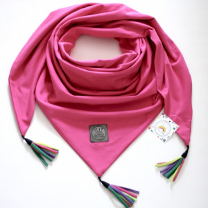 Chusta różowa