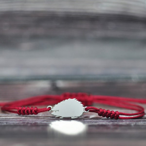 Jeż / Jeżyk -bransoletka, srebro próby 925