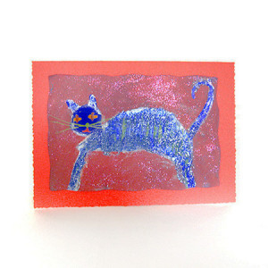 kot kartka, kartka z kotem, kartka malowana ręcznie, bajkowa kartka, śmieszna kartka, zwierzęta kartki