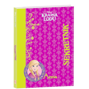 nowy sekretnik Anna Kraina Lodu, sekretnik Frozen Anna, Anna sekretnik Kraina lodu, bajkowy sekretnik dla dziewczynki