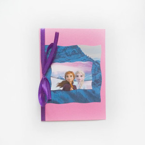 bajkowe kartki na Boże Narodzenie, zima kartka  na Nowy Rok, świąteczna kartka dla dziewczynki, kartka kraina lodu, frozen kartka, podziękowanie,