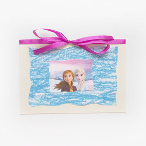 bajkowe kartki na Boże Narodzenie, kartka na Nowy Rok, świąteczna kartka dla dziewczynki, kartka kraina lodu, Frozen kartka,