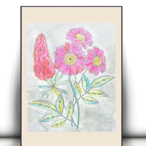 bukiet obrazek A4, bukiet plakat 21x30, botaniczny plakat z kwiatami, vintage obrazek z kwiatkami, kwiaty plakat, kwiatki obrazek A4, pastelowy obrazek shabby chic, boho posters a4