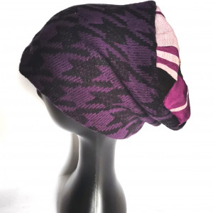 Czapka fioletowa smerfetka