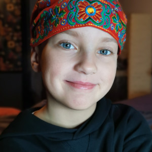 Opaska haftowana bawełniana ze wschodu