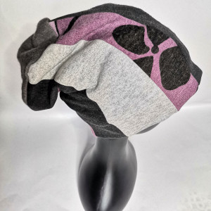 Czapka patchworkowa uniwersalna  kolorowa