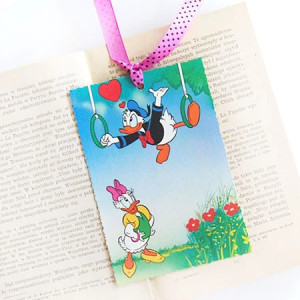 bajkowa zakładka do książki, fajna zakładka, śmieszna zakładka do książek, zakładka dla dziecka, zakładka dla dziewczynki, kolorowe zakładki do książek