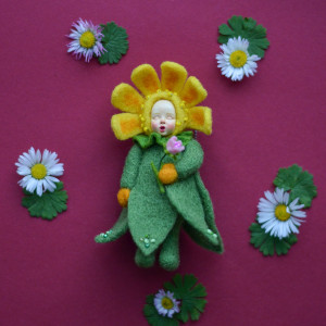Zabawka świąteczna - flower