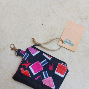 ETUI do workoplecaka, portfelik, portfel, mała kosmetyczka WZÓR lakiery do paznokci