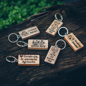 Dzień Babci , Dziadka - Brelok do kluczy - Grawer