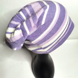 Czapka smerfetka w paski