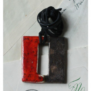 Czerwono-czarny kwadrat