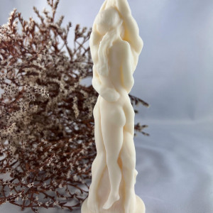 Świeca sojowa para kochankowie