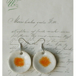 Kolczyki niecki róża pustyni