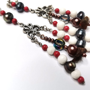 Klipsy koraliki mineraly