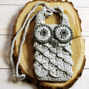 Etiu szydełkowe, mini torebka na telefon, portfel czy inne drobiazgi