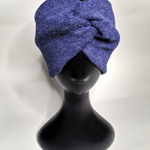 ciepła wełniana opaska turbanowa