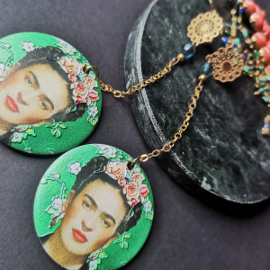 Kolczyki sztyfty z frida