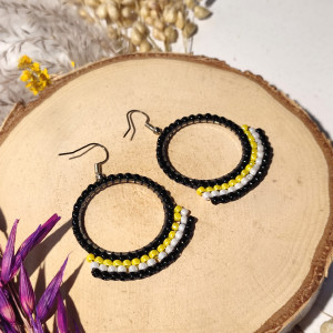 Cetra -  geometryczne kolczyki boho