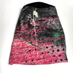 Czapka wiosenna Wrzosowo szara