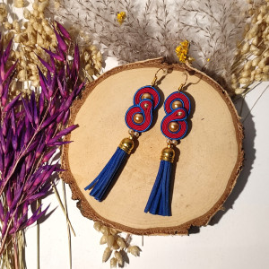 Sonia - kolczyki sutasz z chwostem