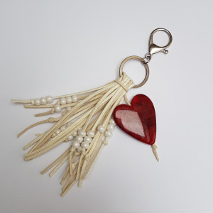 Breloczek Wielkie Czerwone Serce Walentynkowe Dla Niej