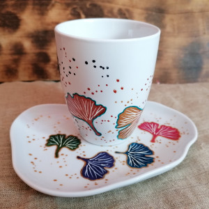 komplet z miłorzębem japońskim