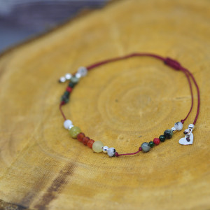 Bransoletka zodiakalna, urodzinowa - Rak