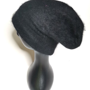 Czapka wełniana czarna