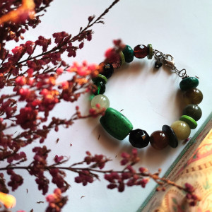 Bransoletka uniwersalna etno boho folk kolorowe