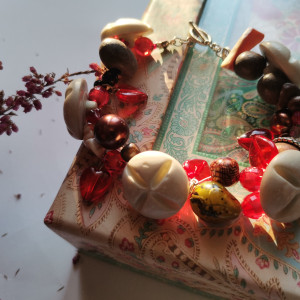 Bransoletka uniwersalna etno boho folk kolorowe