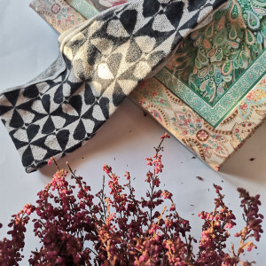 ciepła wełniana opaska