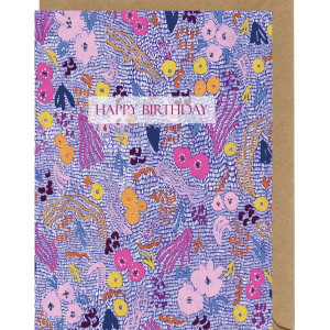 Kartka urodzinowa Florals