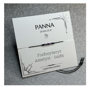 Bransoletka Zodiakalna Panna