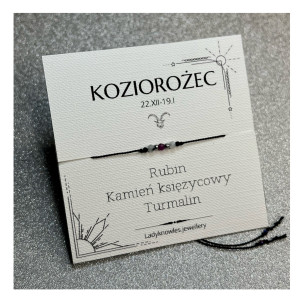 Bransoletka Zodiakalna Koziorożec