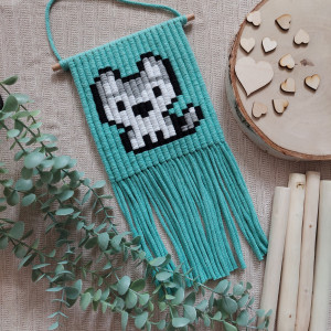 Makrama makatka PIESEK / WILK