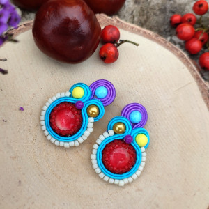 Siena - małe kolczyki sutasz