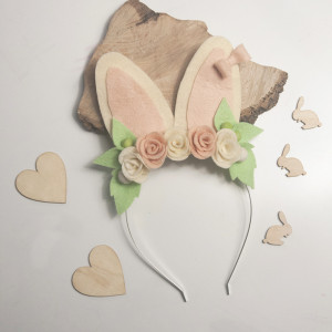 Opaska królik Wielkanoc