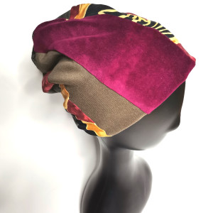 Czapka patchworkowa codzienna