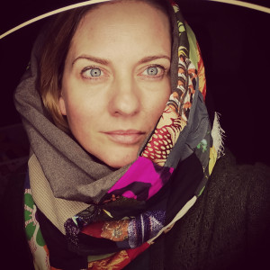 Komin patchworkowy kolorowy