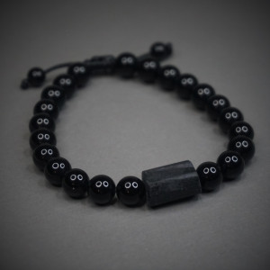 Bransoletka ochronna z turmalinem.