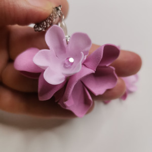 Kolczyki kwiatowe filigrany