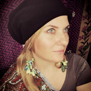 czapka czarna smerfetka ciepla