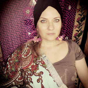 Turban dzianina swetrowa  miky etno