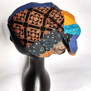 czapka codzienna patchworkowa